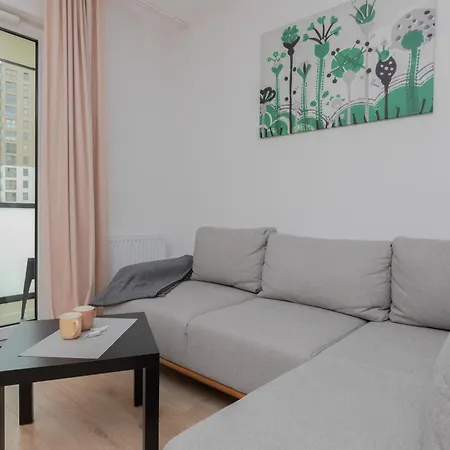 Daire Modern With Balcony Near Arena By Renters Gdansk
